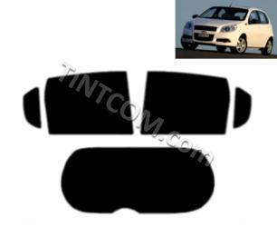                                 Pre Cut Window Tint - Chevrolet Aveo (5 doors, hatchback, 2008 - 2011) Solar Gard - NR Smoke Plus series
                            